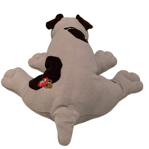 Pound Puppies Plush Puppy Dog Gray With Brown Spots Vintage 1985 Tonka - Picture 6 of 12